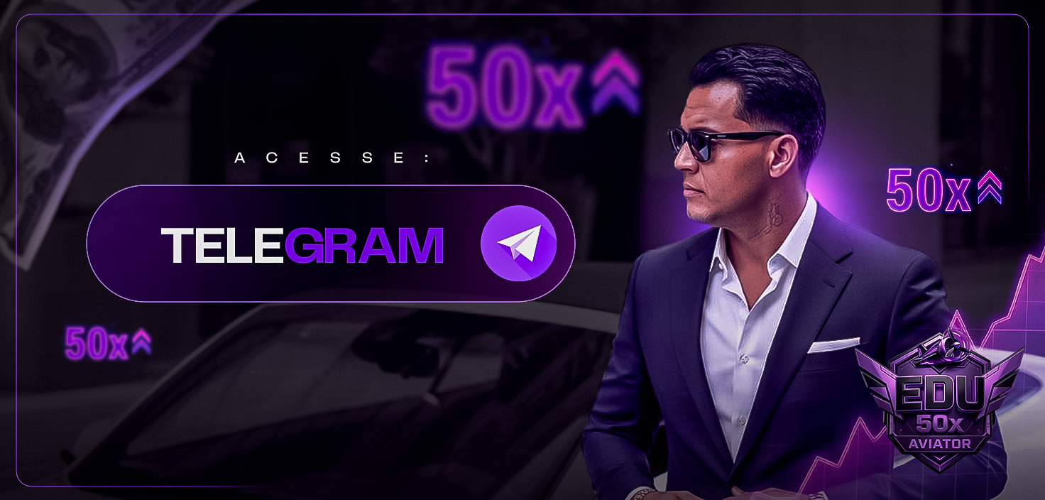 Edu50x - Botões - Telegram