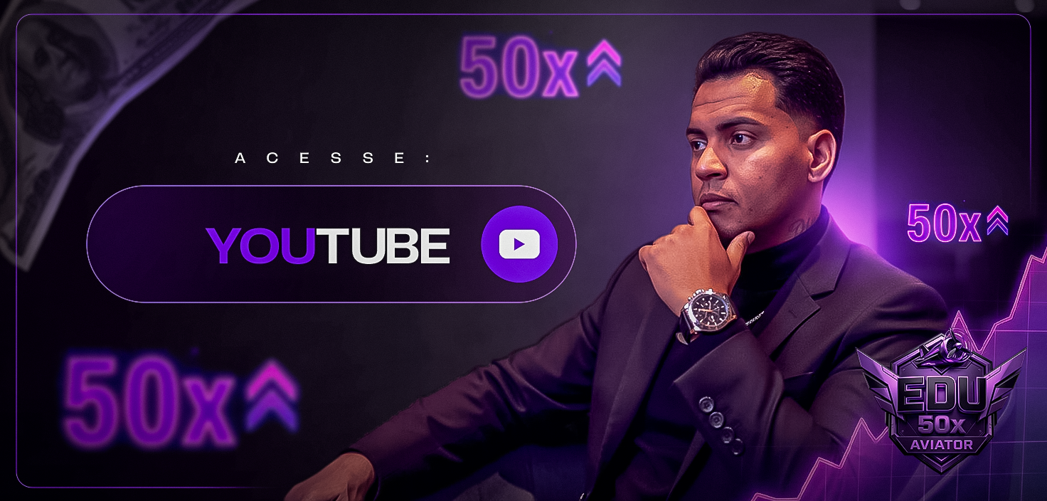 Edu50x - Botões - Youtube
